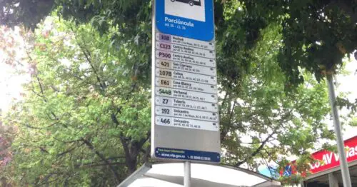 PARADERO SITP BARRIO PORCIUNCULA  301A00